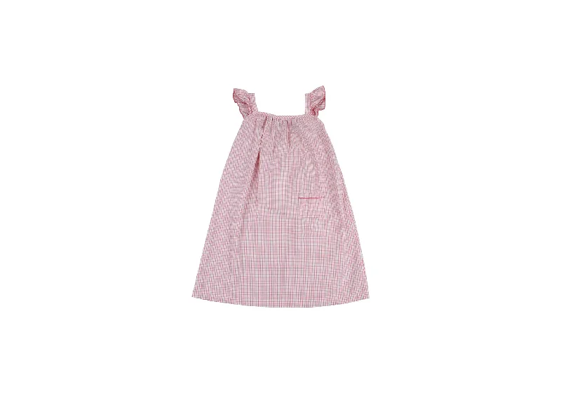 The little white company, Girls Checked Dress, 8 Years