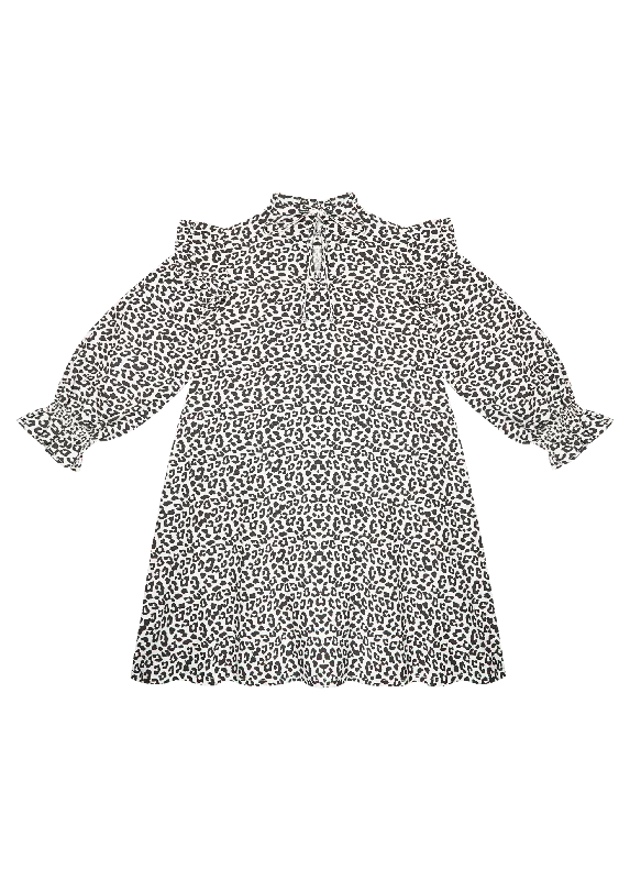 The New Society Gannin Dress - Leopard