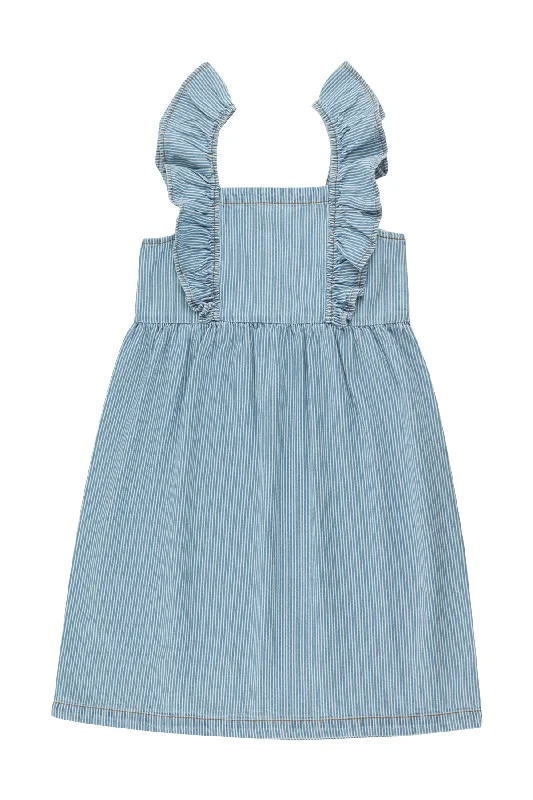 Tiny Cottons Denim Frills Dress