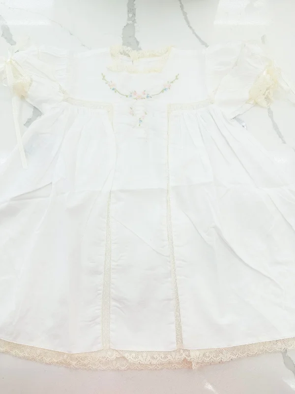 White Georgia Lee Heirloom Dress