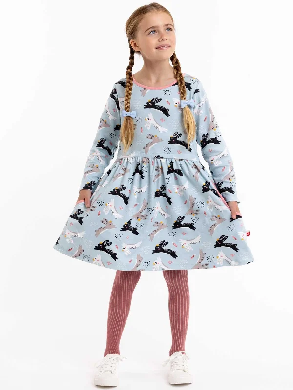 Elsa Jersey Bunny Dress