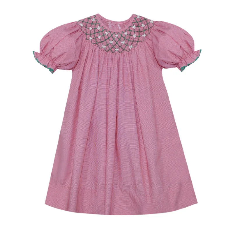 Beatrice Bishop Smocked Dress