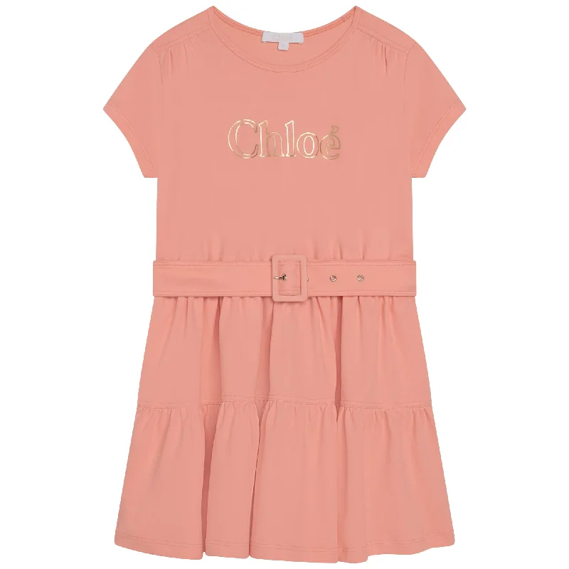 Chloe Teen Girls Belted Dress