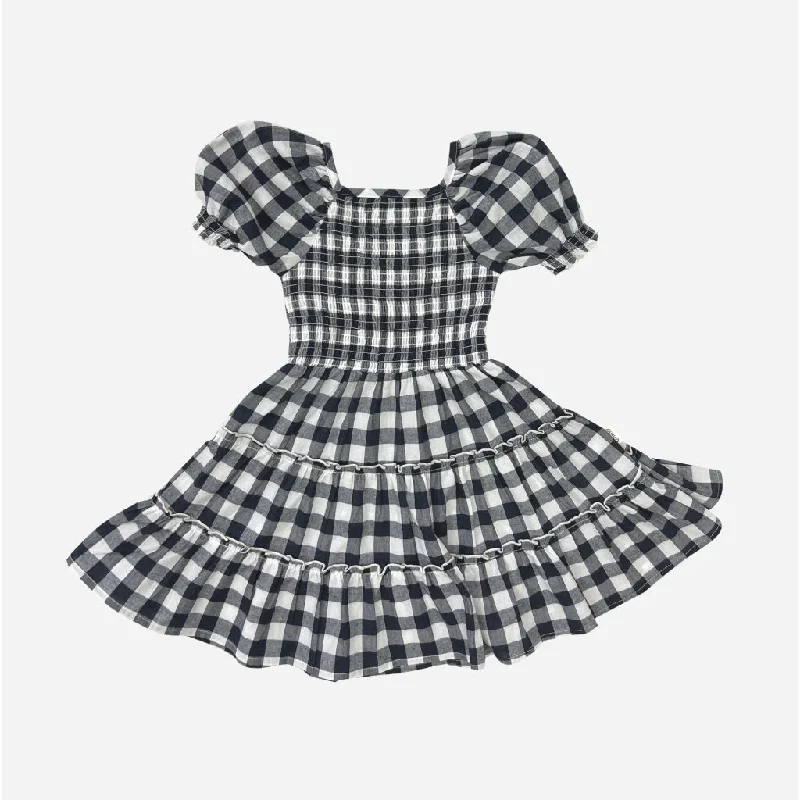 Love Henry Daisy Dress (Navy Check)