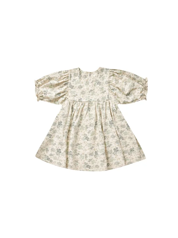 Rylee + Cru Jolene Dress (Blue Floral)