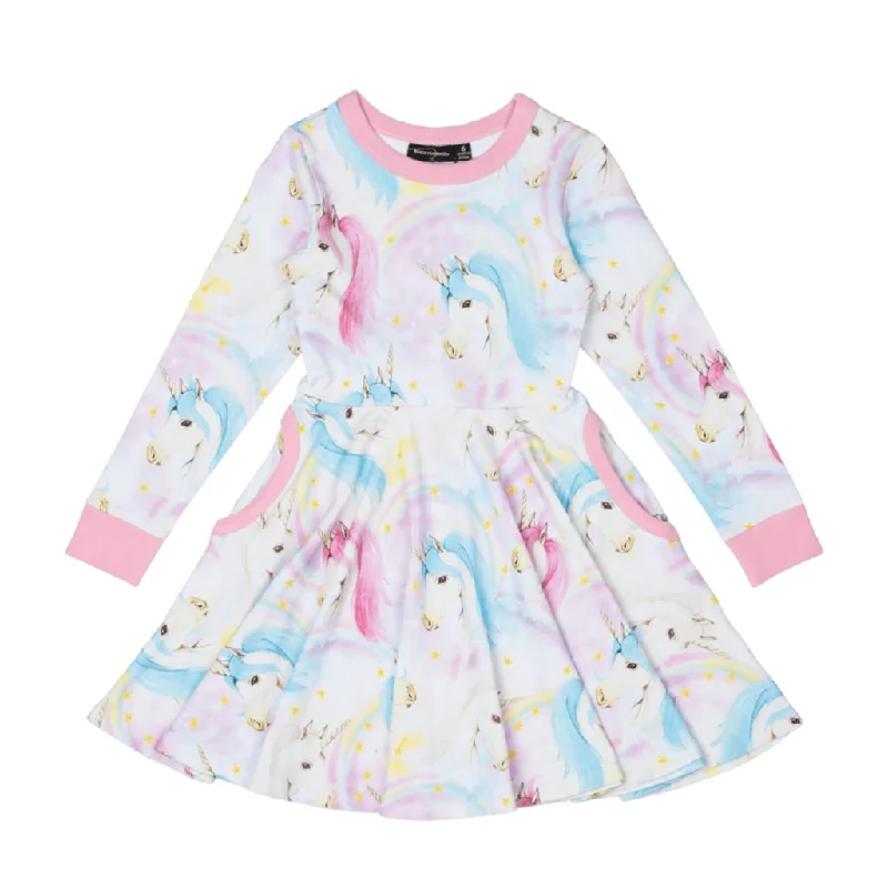 RYK Fantasia L/S Waisted Dress