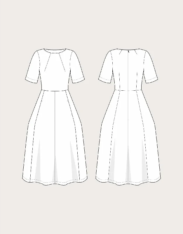 Tulip Dress Sewing Pattern, The Assembly Line
